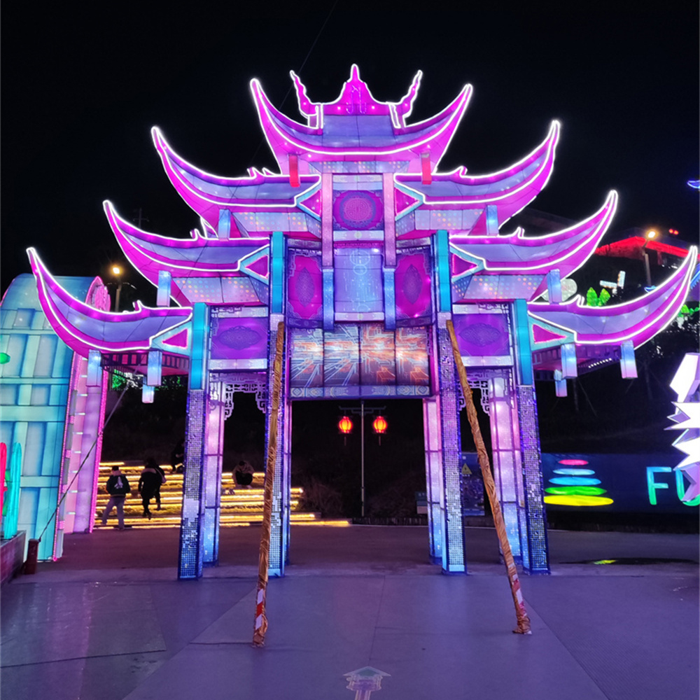 自贡雅艺—彩灯工程